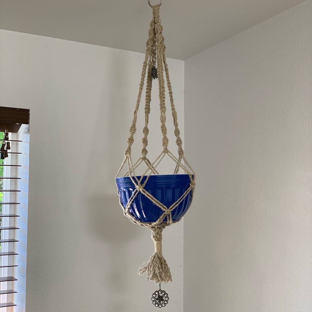 new Handmade macrame plant hanger